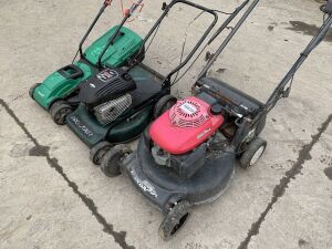 Honda Petrol Lawnmower, Prolawn Petrol Lawnmower & Qualcast Electric Lawnmower