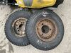 2 x Destone Tyres & Rims & Parkside Electric Power Washer - 2