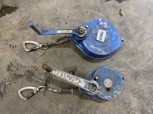 2 x GSE Wire Rope Fall Arresters