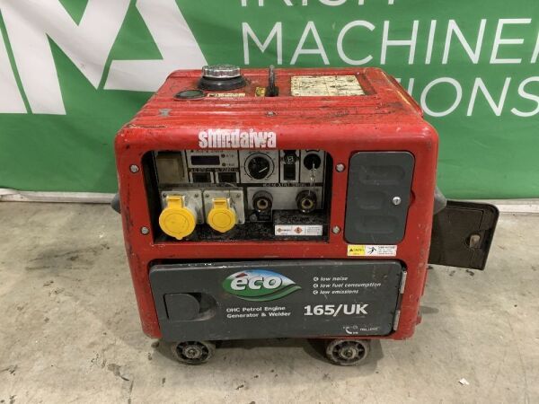 UNRESERVED 2014 Shindaiwa Welder/Generator c/w Key Start