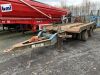 1993 Rymar RL18 DB Twin Axle Drag Trailer