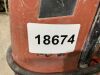 UNRESERVED Hilti DD200 110v Heavy Duty Core Drill - 6