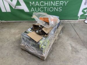 UNRESERVED Pallet Of UNUSED Champion Paper Collated D-Head Nails & Fuel Cells