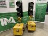 UNRESERVED Set Of TTS IR400 Portable Traffic Lights - 2