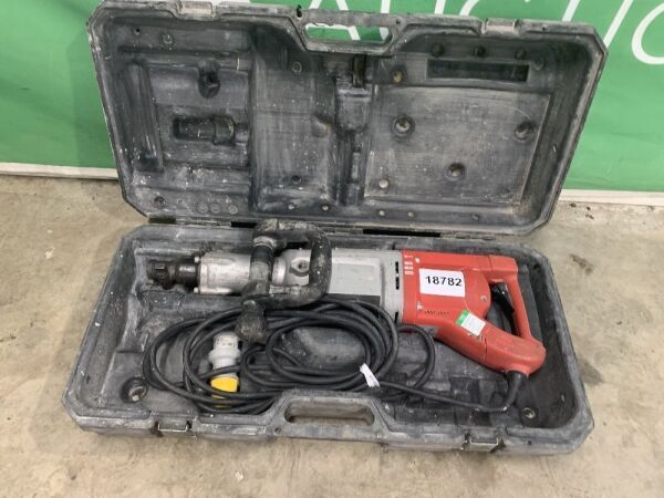 UNRESERVED 2013 Milwaukee 900K 110v Kango in Case