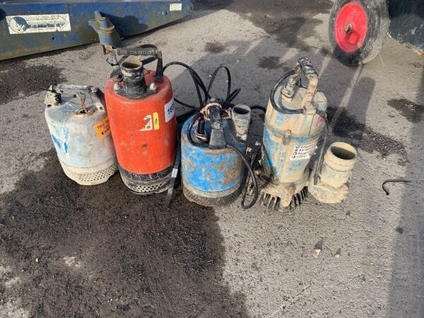 UNRESERVED 4x Sub Pumps