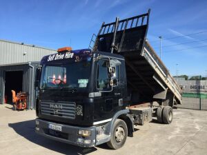 2008 MAN TGL 8.180 Tipper 2 Dr Tipper