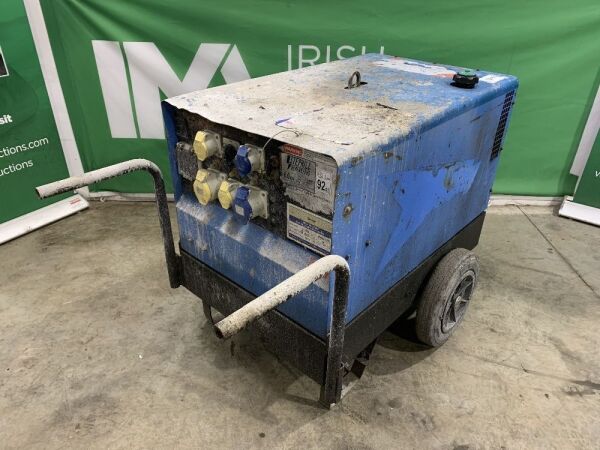 UNRESERVED Stephill SSD6000 6Kva Silent Diesel Generator