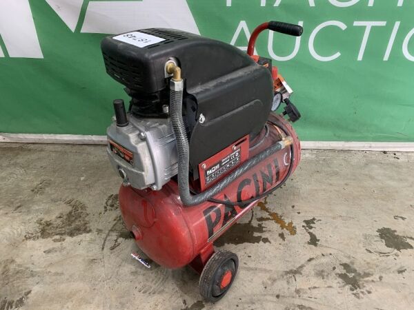 Pacini 24L 240v Mobile Compressor