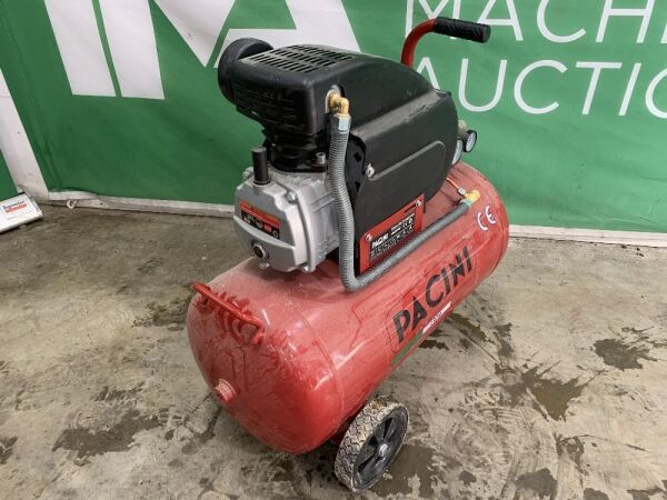 Pacini 50L 110v Mobile Compressor