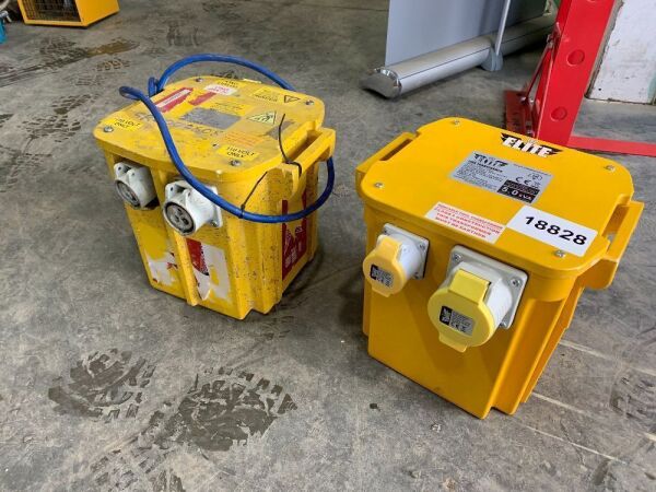 UNRESERVED 2x 5Kva Transformers