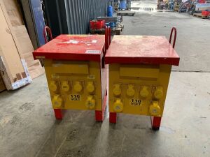 UNRESERVED 2x 10Kva Transformer
