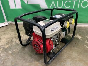 UNRESERVED 2015 Honda GX200 Petrol Generator