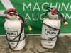 UNRESERVED PD Pro 16ltr Dust Supression Bottles c/w Water Connection