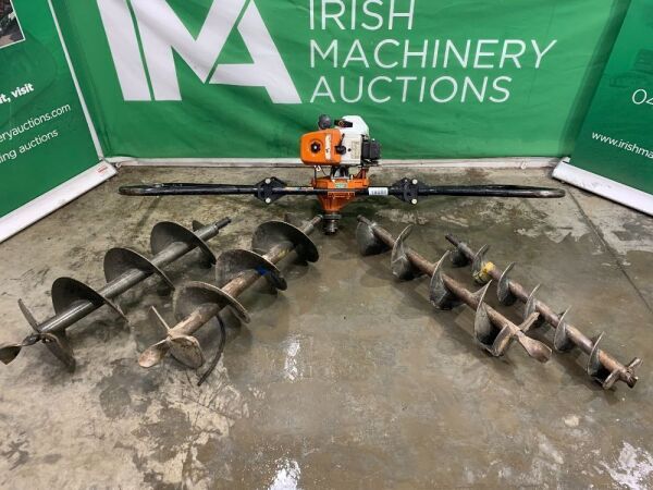 UNRESERVED 2004 Stihl BT360 Two Man Petrol Auger