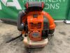 UNRESERVED 2015 Husqvarna 580BTS Petrol Back Back Leaf Blower - 5
