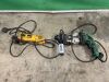 UNRESERVED Hitachi 230v Drill & Dewalt 230v Grinder