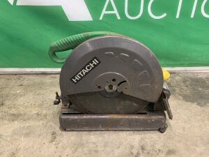 UNRESERVED Hitachi 110v Steel Chopsaw