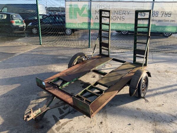 UNRESERVED Single Axle Quad/Lawnmower Trailer