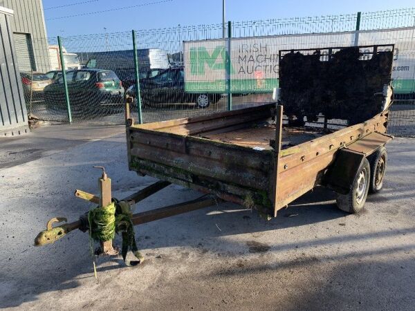 UNRESERVED Double Axle Plant Trailer