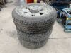 3x Maxxis 235/70/16 Tyres - 2