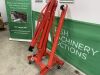 UNRESERVED Red Foldable 2T Engine Crane - 4