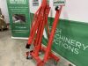 UNRESERVED Red Foldable 2T Engine Crane - 4