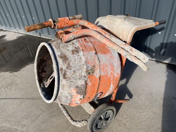 UNRESERVED 2014 Belle Minimix M56B Petrol Cement Mixer c/w Stand