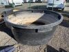 UNRESERVED 1500L Circular Plastic Water Trough - 4