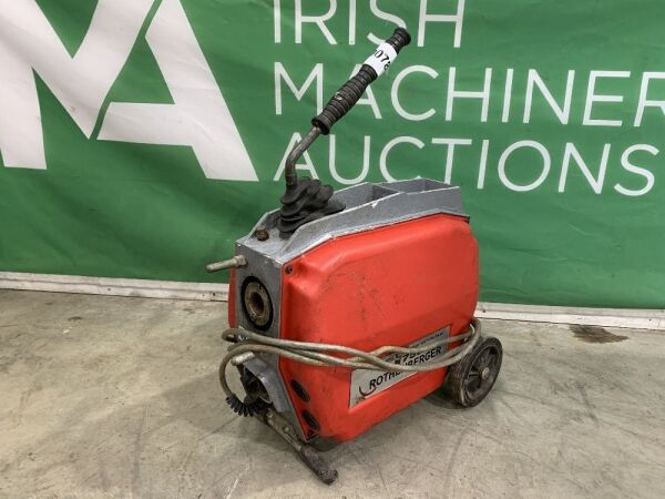 Rothenberger R750 Drain Cleaning Machine