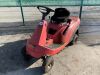 UNRESERVED Castle Garden Petrol Ride on Mower