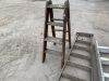 3 x Wooden Ladders - 3