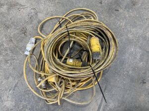 UNRESERVED 3x 110v Extension Leads