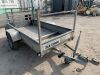 UNRESERVED Logic 7'6" x 4' Single Axle Trailer - 7