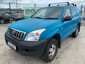 UNRESERVED 2007 Toyota Landcruiser 3.0 D4D LC LWB