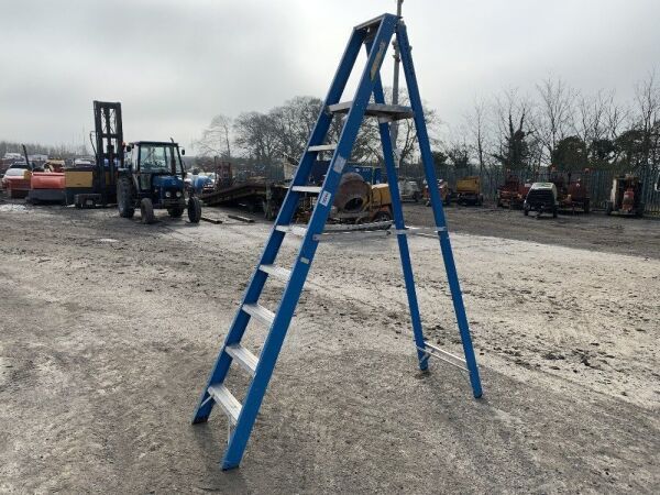 UNRESERVED Blue Lyte 8 Step Ladder