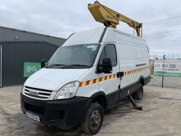 2010 Iveco 50C15 Twin Wheel Cherry Picker Van