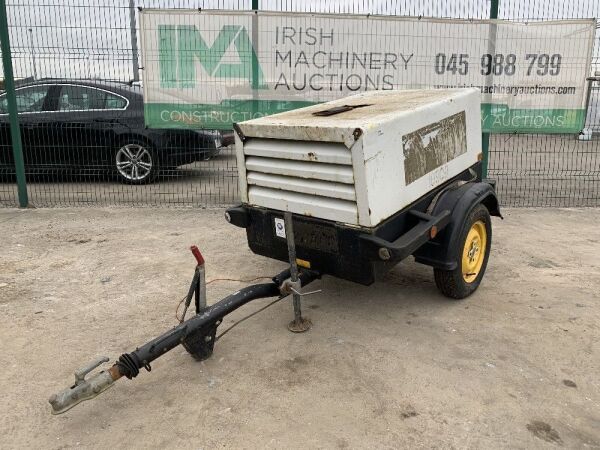 UNRESERVED 2004 Atlas Copco XAS36 Fast Tow Diesel Compressor