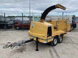 Vermeer BC1000I Fast Tow Double Axle Fast Tow Diesel Woodchipper