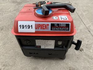 UNRESERVED Petrol Generator