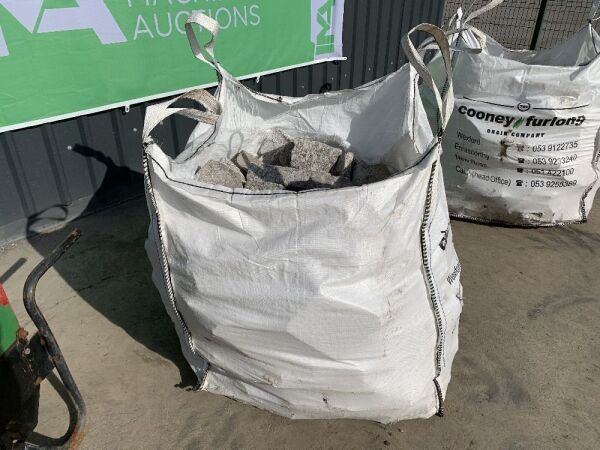 1 Tonne Bag Of Crazy Granite Paving