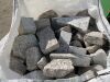 1 Tonne Bag Of Crazy Granite Paving - 4