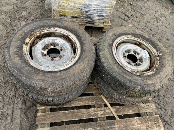 4 X MK 3 Hilux Wheels