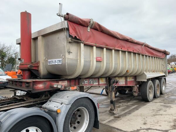 2005 Rothdean Ltd Triple Axle Bulk Tipper Trailer
