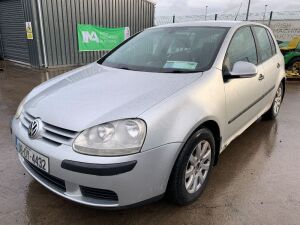 UNRESERVED 2006 Volkswagen Golf 1.9D TDI SE 103BHP TAX & NCT