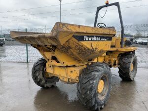 UNRESERVED 2000 Thwaites 6T Diesel Swivel Dumper 