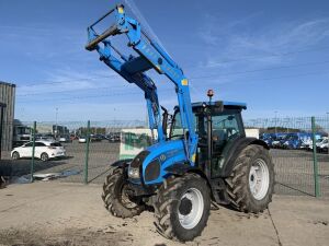 UNRESERVED 2013 Landini Powerfarm 100 4WD Tractor c/w 2013 Rossmore FL60 Front Loader 