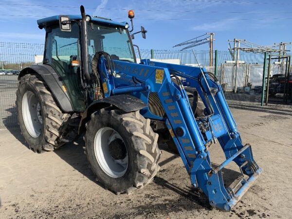 UNRESERVED 2013 Landini Powerfarm 100 4WD Tractor c/w 2013 Rossmore ...