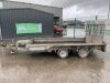 2007 Ifor Williams GX126 Double Axle 3500KG Plant Trailer - 2