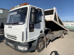 2008 Iveco Eurocargo 80E22 E4 Tilt & Slide 2 Deck Recovery Truck